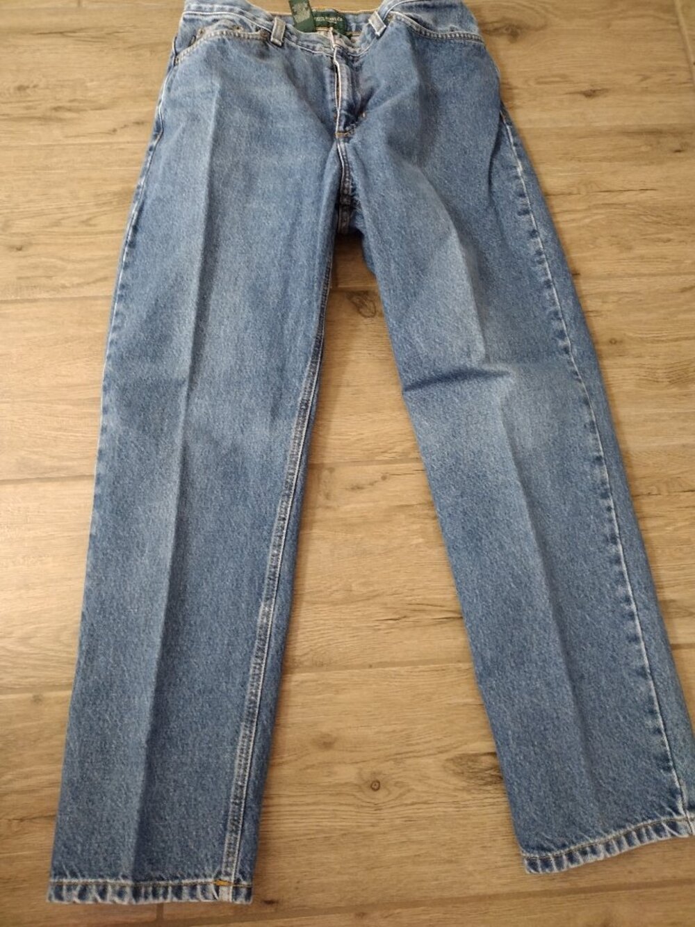 Lauren Ralph Lauren Vintage High-Rise Straight Leg Jeans